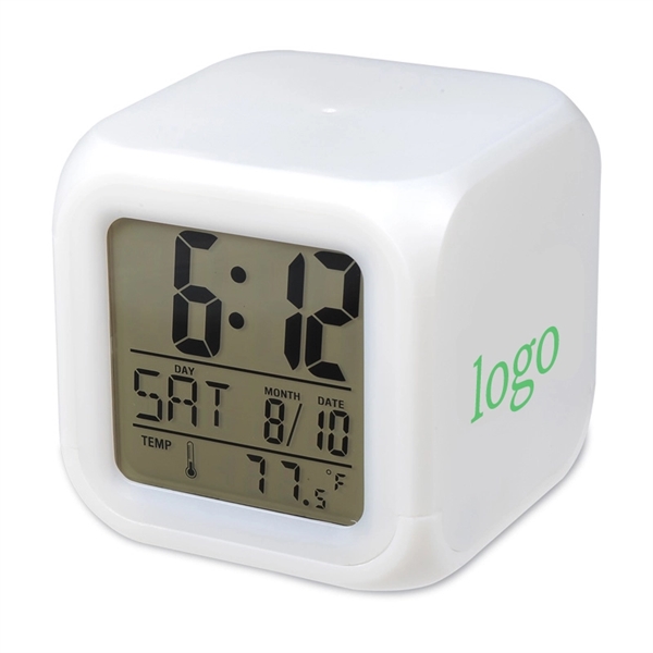 Color Changing Alarm Clock - Image 1