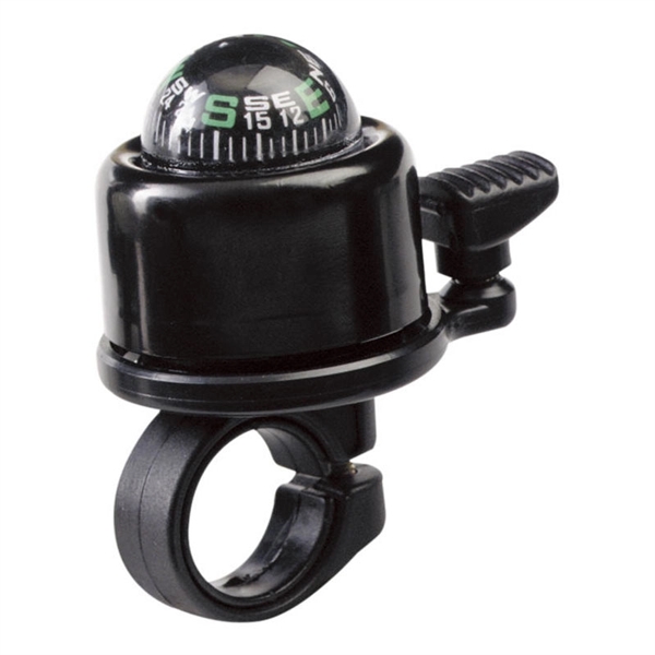 Metal Mini Bike Bicycle Bell With Compass - Image 3