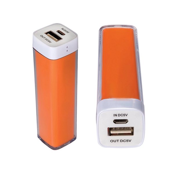 Lipstick Shape Power Charger With Volume 2200 mAh - Image 5