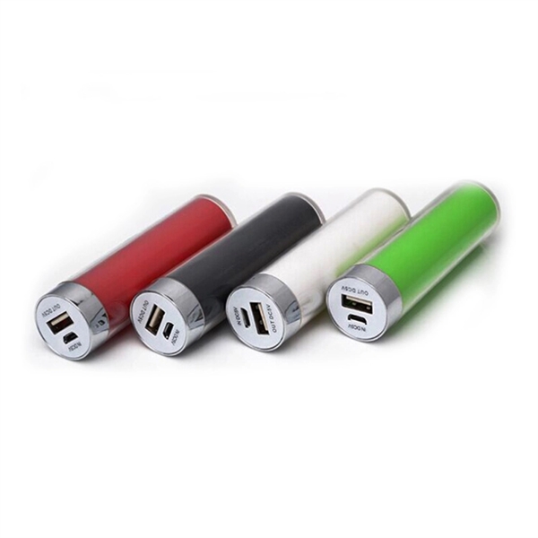 Lipstick Shape Power Charger With Volume 2200 mAh - Image 2