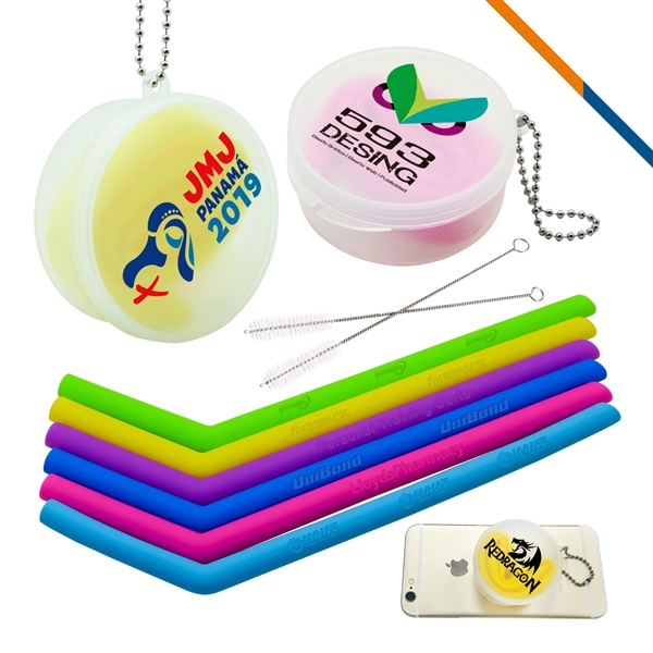 Snappy Silicone Straws - Image 1