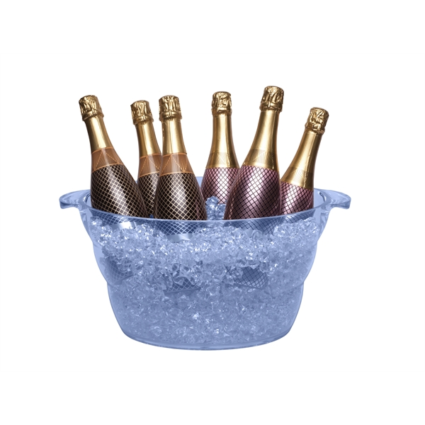 Party Tub (4-6 Bottle) Acrylic Champagne Wine Ice Bucket - Image 2