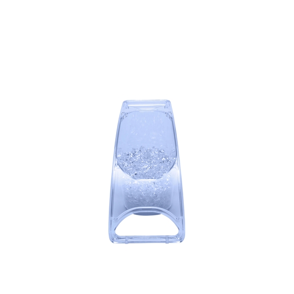 Angle (1 Bottle) Acrylic Champagne Wine Ice Bucket - Image 6