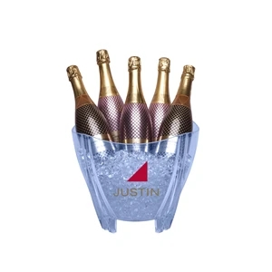 Crown (2-4 Bottle) Acrylic Champagne Wine Ice Bucket