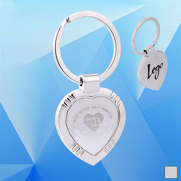 Heart Shaped Key Ring - Image 1