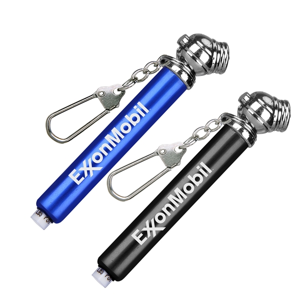 Tire Gauge with Keychain - Image 1