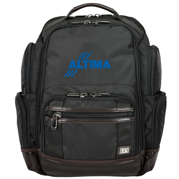 Premium Carlyle Backpack, Personalised Backpack, Custom Logo - Image 1