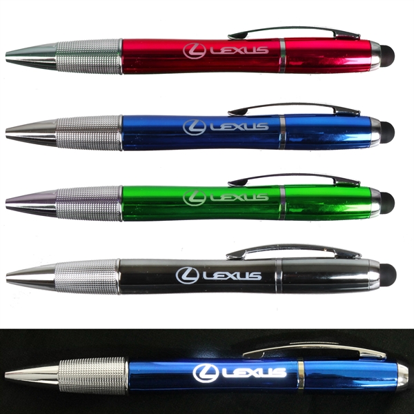 3 in 1 LED Stylus Pen - Image 1