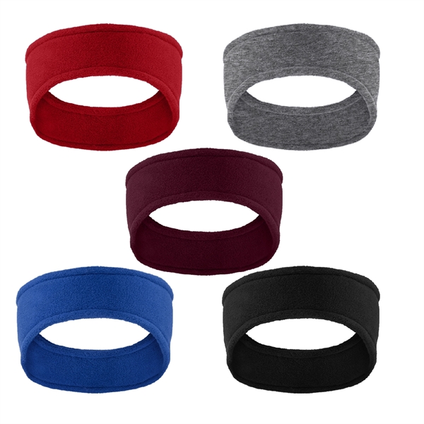 Port Authority®  R-Tek®  Stretch Fleece Headband - Image 7