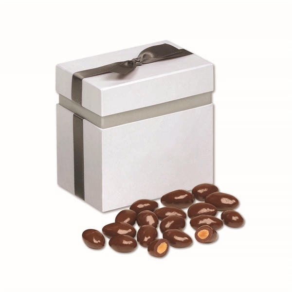 Milk Chocolate Covered Almonds in Elegant Treats Gift Box - Image 2