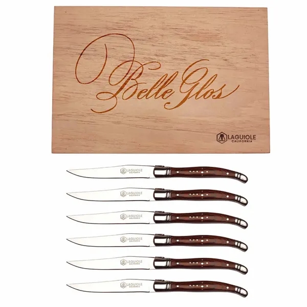 Laguiole California French-Designed Steak Knives (Set of 6) - Image 1