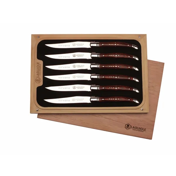 Laguiole California French-Designed Steak Knives (Set of 6) - Image 2