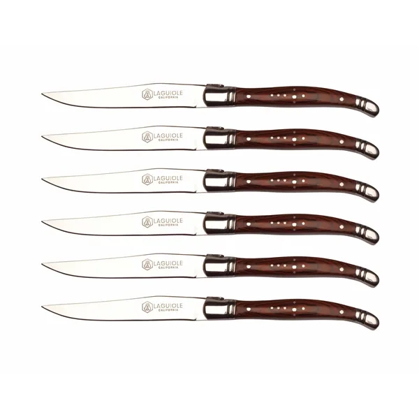 Laguiole California French-Designed Steak Knives (Set of 6) - Image 4