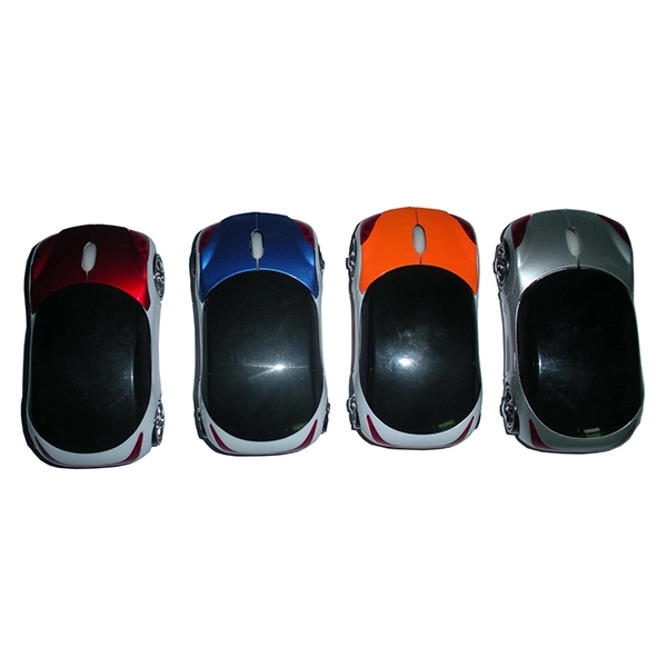 Car Shape Radio Frequency Optical Mouse Wireless - Image 3