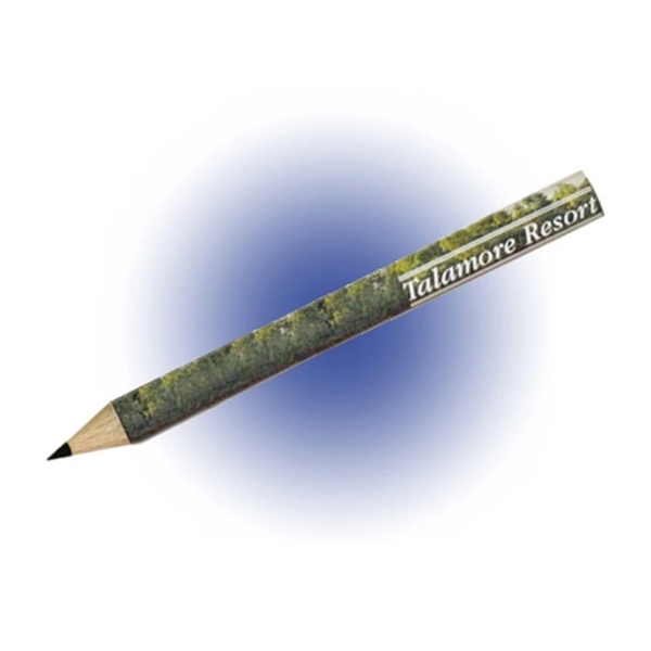 Round Golf Pencils, Full Color Digital - Image 2