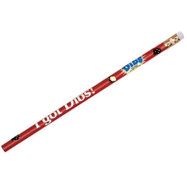 Thrifty Pencil With White Eraser, Full Color Digital - Image 1