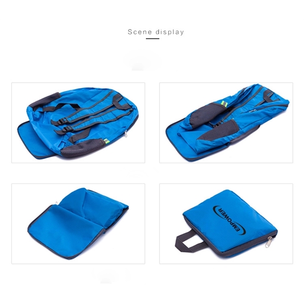 Lightweight Nylon Foldable Backpack - Image 2