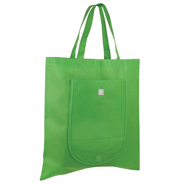 NW Fold 'n Go Tote Bag, Full Color Digital - Image 3