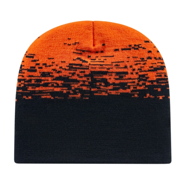 In Stock Static Pattern Knit Beanie - Image 2