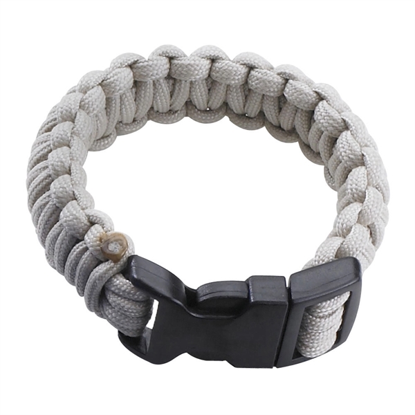 Paracord Bracelet With Plastic Buckle - Image 3