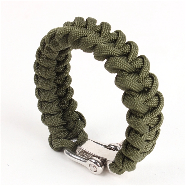 Paracord Bracelet With Metal Buckle - Image 3