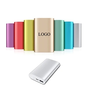 Aluminum Power Charger Or Power Bank With LED Indicator With