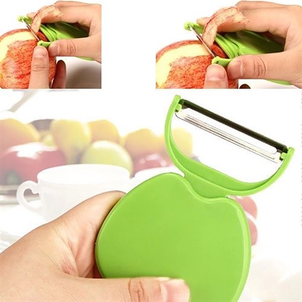 Apple Shape Foldable Fruit Peeler - Image 3