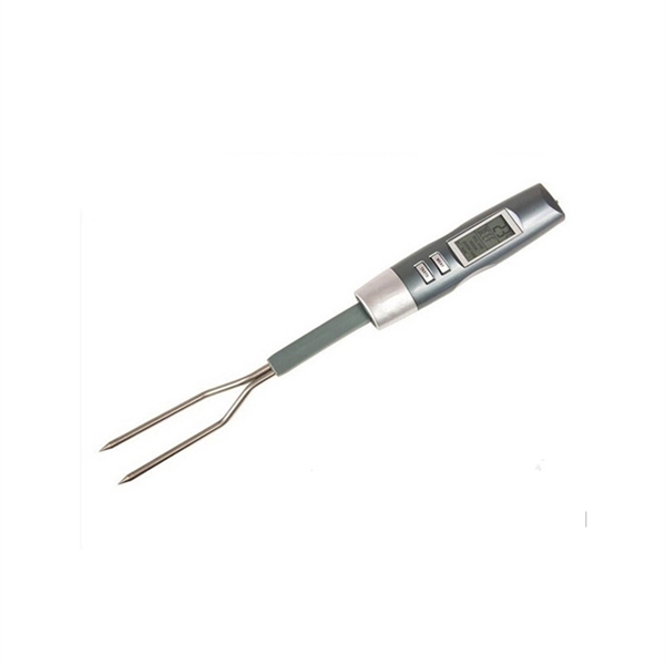 Digital BBQ Food Thermometer With Fork - Image 2