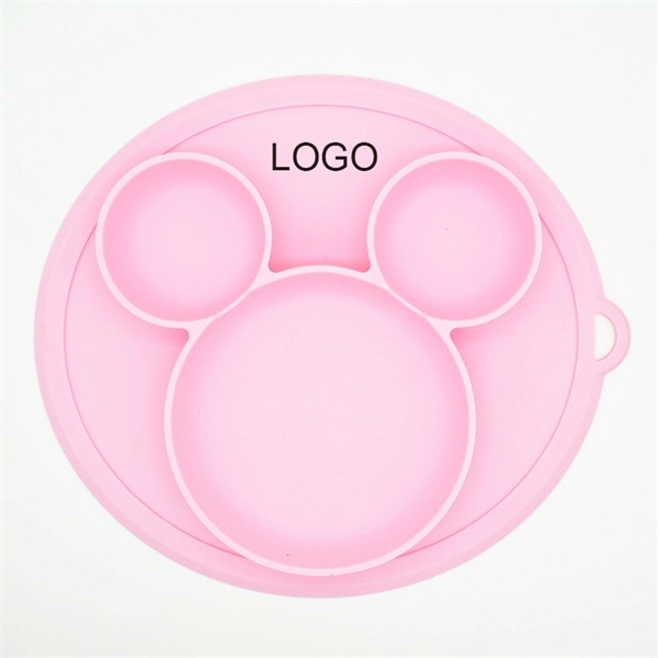 Adsorbable Baby Silicone Plate Bowl - Image 3