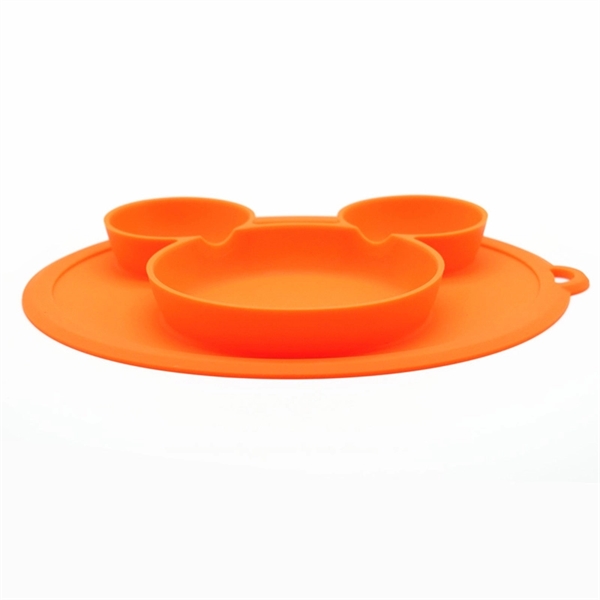 Adsorbable Baby Silicone Plate Bowl - Image 6