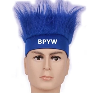 Sport Crazy Fans Wig with headband