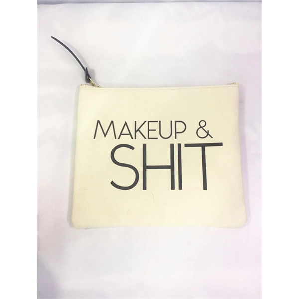 Positive Messages Canvas Cosmetic Bag - Image 1