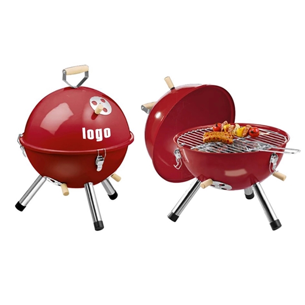 Round Shape Portable BBQ Grill  - Image 1