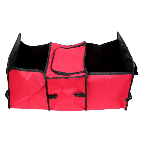 Foldable Auto Car Trunk Organizer With Cooler - Image 3