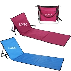 Portable Beach Mat Lounger Chair