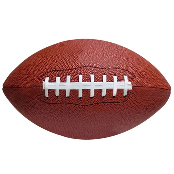 #3 Synthetic Leather Football - Image 2
