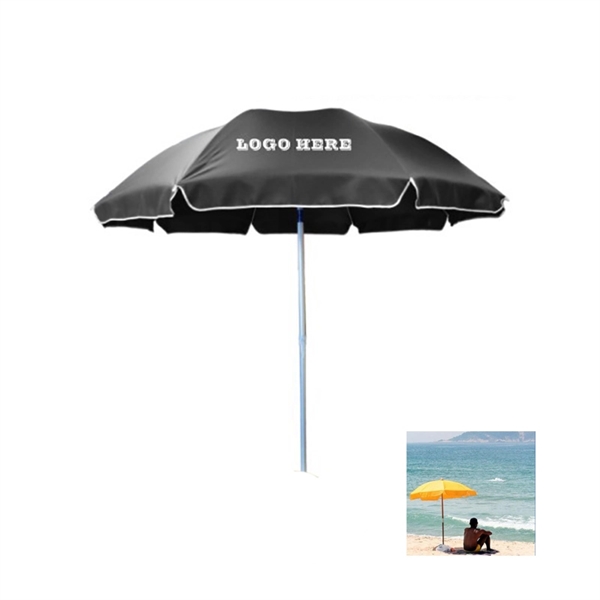 Custom Promotional Beach Umbrella Outdoor - Image 2