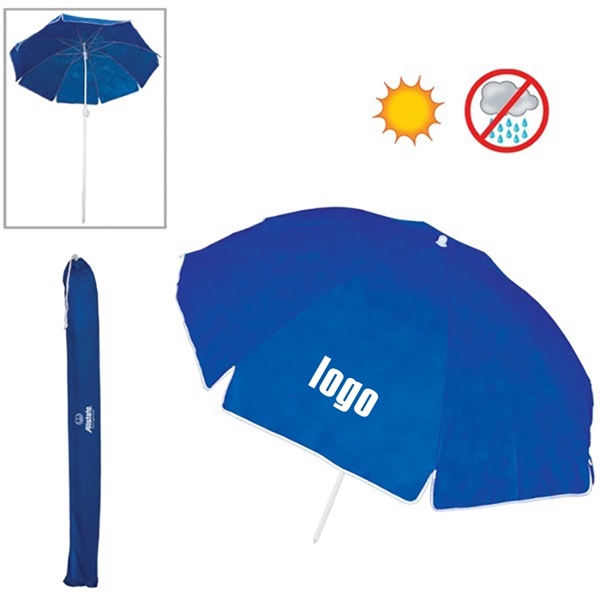 Custom Promotional Beach Umbrella Outdoor - Image 3
