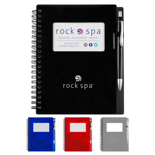 Business Card Stone Paper Notebook - Image 1