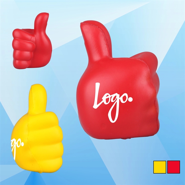 Thumbs Up Shaped Stress Reliever - Image 1