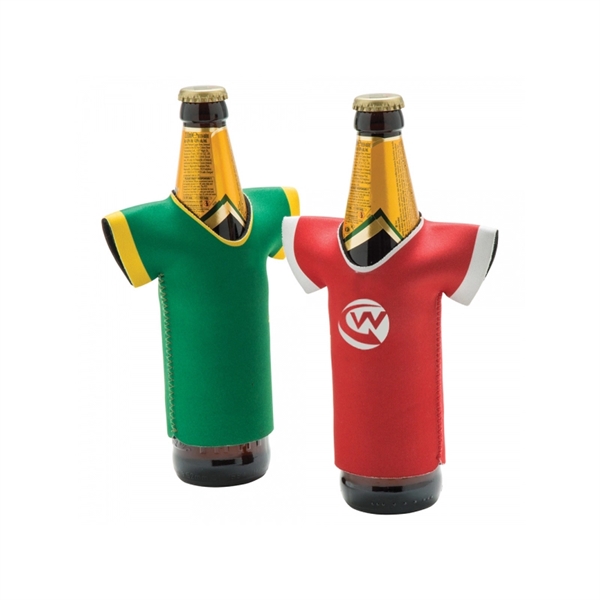 T-shirt Shape Neoprene Beer Holder Or Cooler Or Beer K oozie - Image 1
