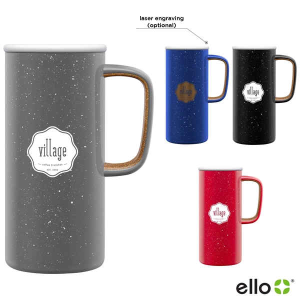 18 oz Ello  Vacuum Stainless Mug - Image 1
