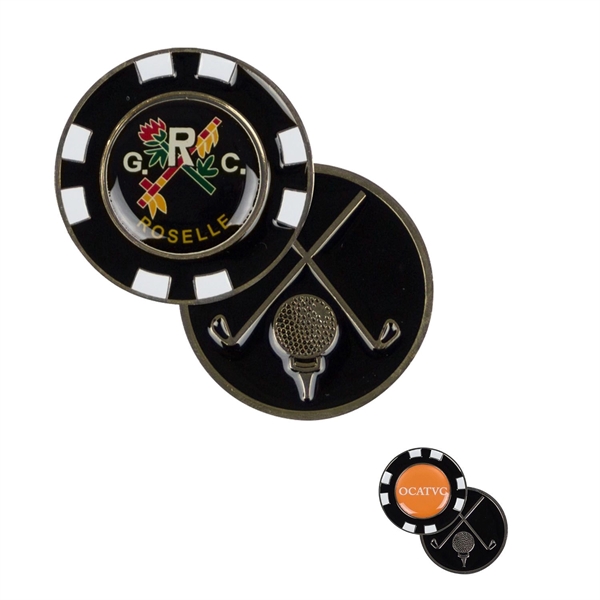 Customized Metal Poker Marker Chip - Image 1