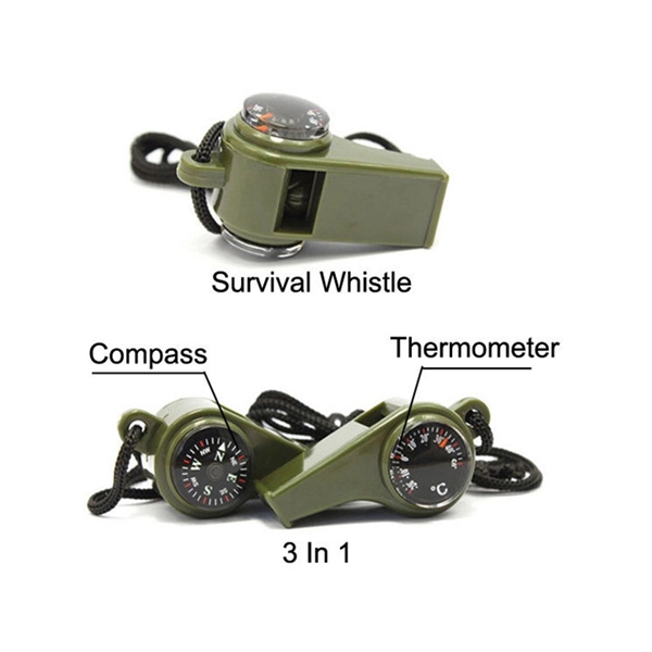 Whistle Compass With Lanyard - Image 4