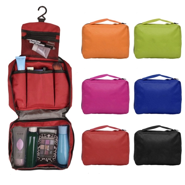 Waterproof Large Capacity Travel Cosmetic Bag Or Wash Bag  - Image 3
