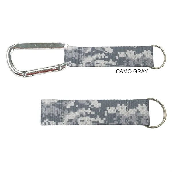 3-1/8 inch Carabiner W/Printed Strap - Image 4