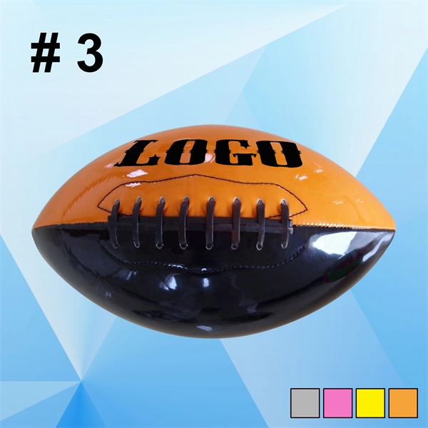 Smooth Football Rugby Ball - Image 1
