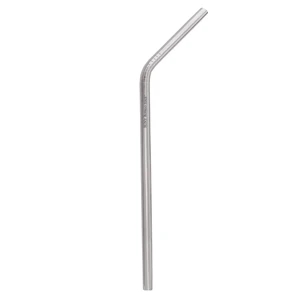 Stainless Steel Metal Bent Straw.
