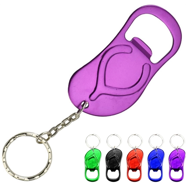 Flip-flop Bottle Opener Keychain