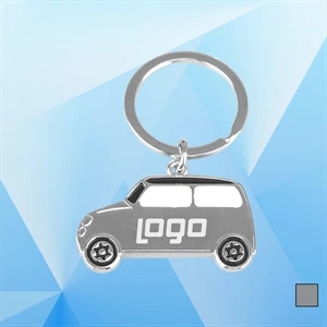 Car Shaped Metal Key Ring